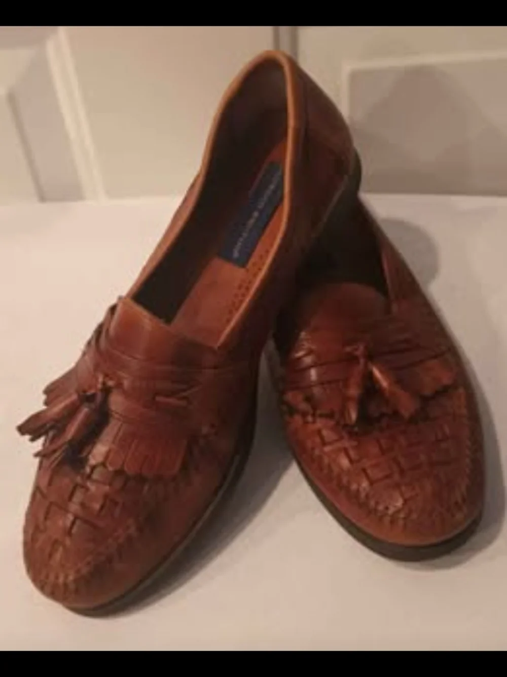 Giorgio Brutini Italian Leather Men's Tassel Loafers